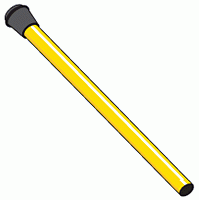 DIP NET HANDLE 18IN TANK TEAR TRAPEZOID